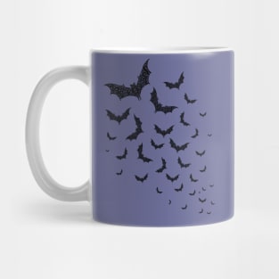 Swirly Bat Swarm Mug